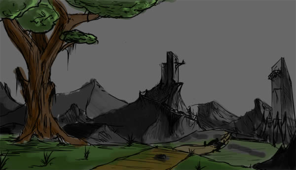 Create a Fantasy Landscape Using Digital Painting Techniques